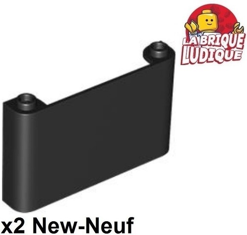Lego windscreen 1x6x3 - 2x,