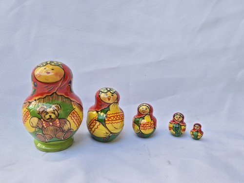 Matriochka russian wooden - russian, hand