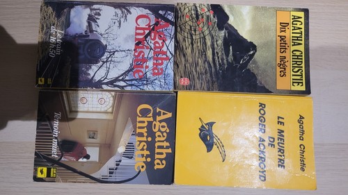 Lot livres de agatha - livres,