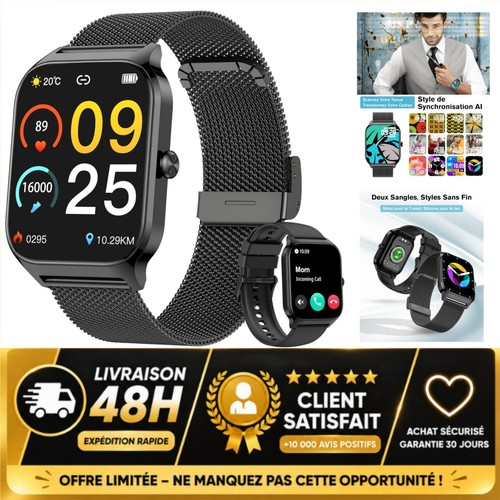 Kalinco montre connectée - montre,