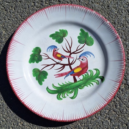 Assiette faïence décor - en,