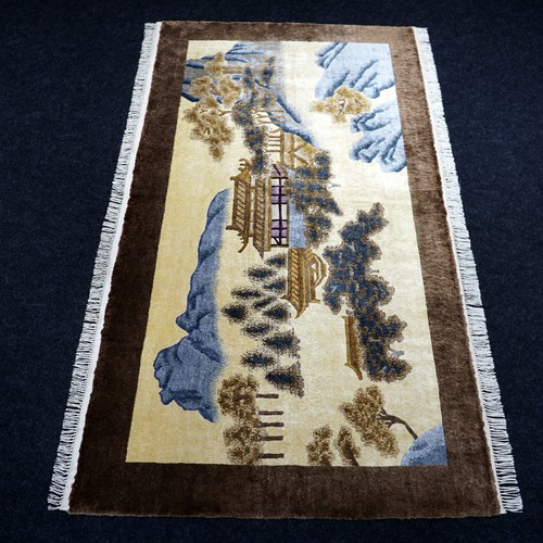 Tapis soie chine 122 70 - tapis,