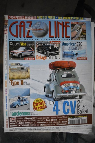 Gazoline 147 4cv citroen - 4cv,