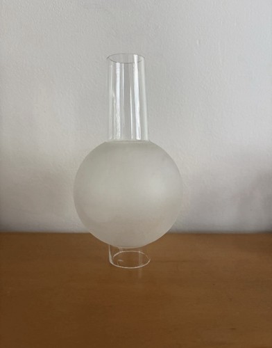 Globe tulipe verre cheminée - globe,