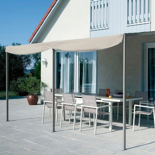 Tonnelle jardin adossée - tonnelle,