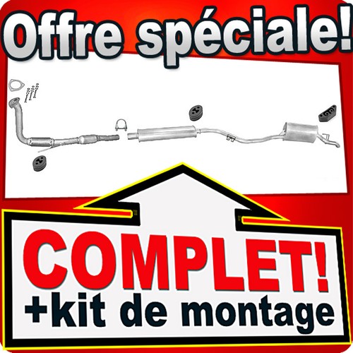 échappement pour fiat punto - Échappement,