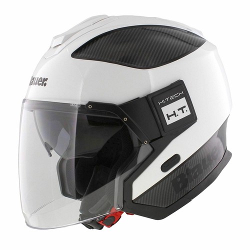 Casque jet bleu solo - casque,