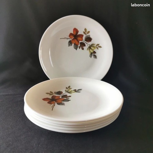 Assiettes dessert - 6, "