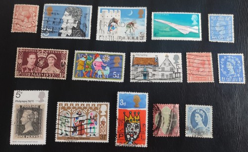 Timbre royaume uni divers - timbre,