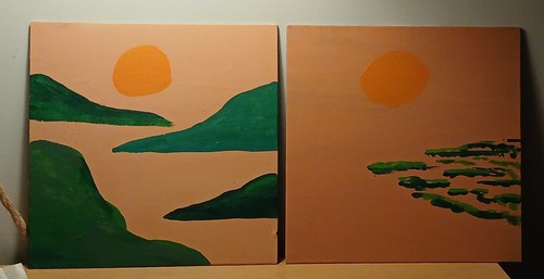 Lot tableaux peinture - 2,