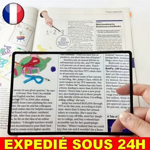 Grande feuille loupe - grande,