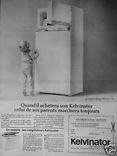 KELVINATOR AD FEATURED REFRIGERATORS FREEZERS