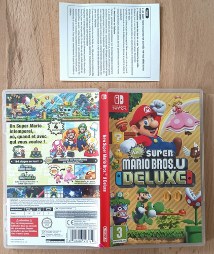 Switch boîte new super mario - switch,