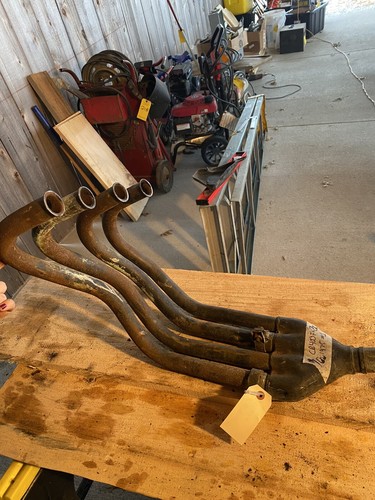 Honda 400f exhaust - honda,