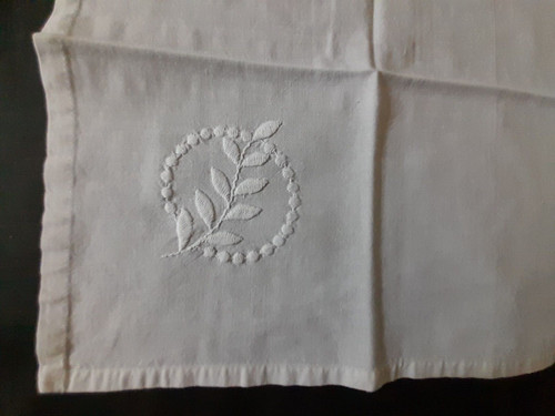 Douze serviettes table - serviettes,
