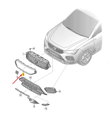 Seat ateca kh7 cadre - seat,