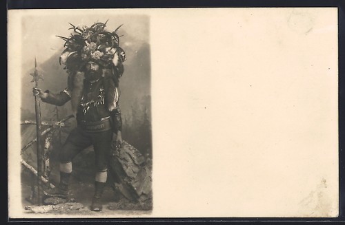 Carte postale tyrolienne - , en