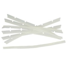 6 Languettes en caoutchouc