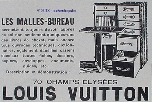 Publicite louis vuitton malle - louis,