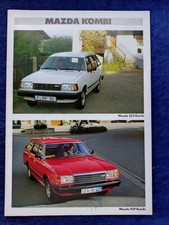 Mazda 323 station wagon, 929 station wagon brochure, 04.1983