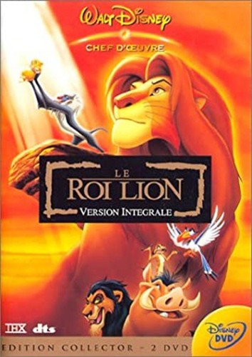 Dvd roi lion - le,