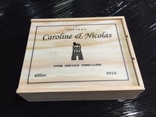 CAISSE BOIS VINS à glissière