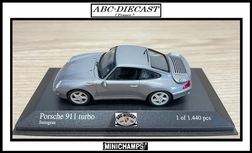Porsche 911 turbo gris - (993),