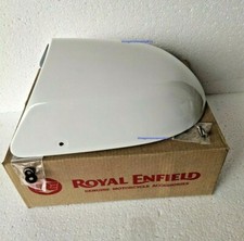 Couvre-Selle Double Royal Enfield, Ice Queen (Blanc) Pour Continental GT 650