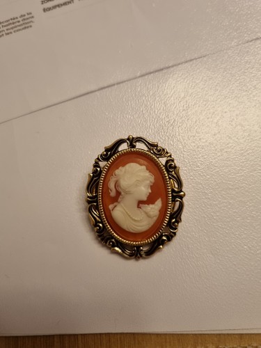 Broche camée classique - , de