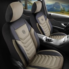 Car seat covers for Mercedes Vito in beige-black (Florida)