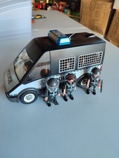 Playmobil 6043 Fourgon de Police avec sirène et gyrophare (1)