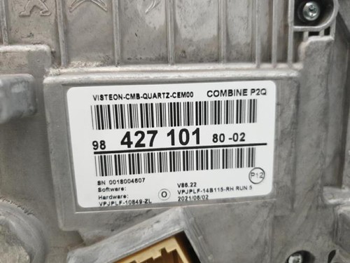 Compteur peugeot 2008 - peugeot,