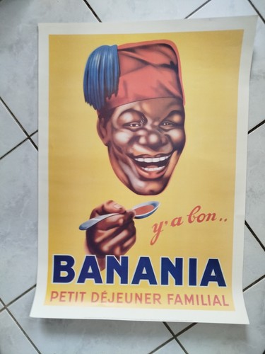 Affiche poster banania - poster,