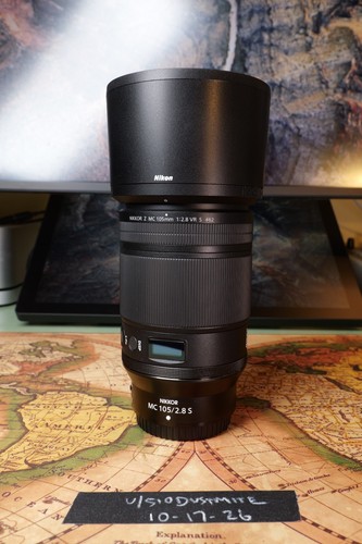 Nikon nikkor 105mm 2 8 - mc, f/2.8