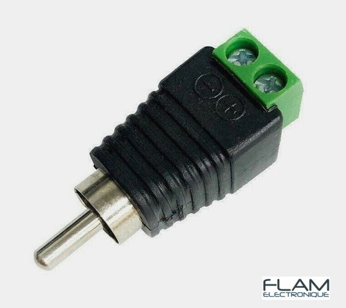 Adaptateur prise audio rca - adaptateur,