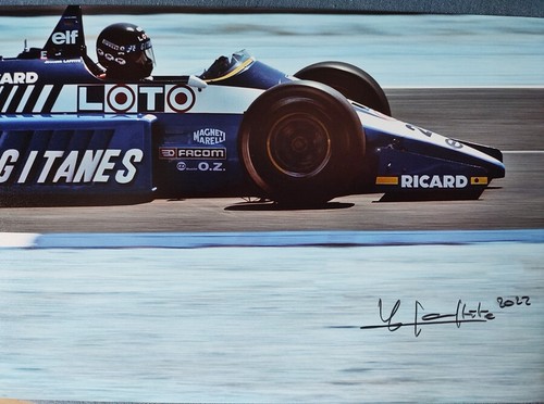 Photo signée jacques laffite - signée,