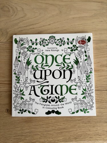 Once upon time coloring book - time,