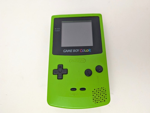 Nintendo game boy - color, kiwi