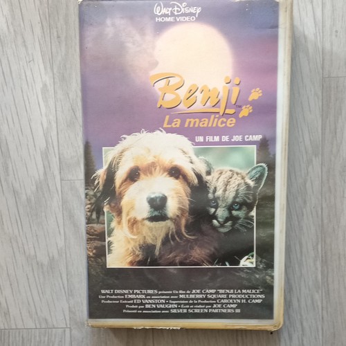 Walt disney vhs benji la - vhs,