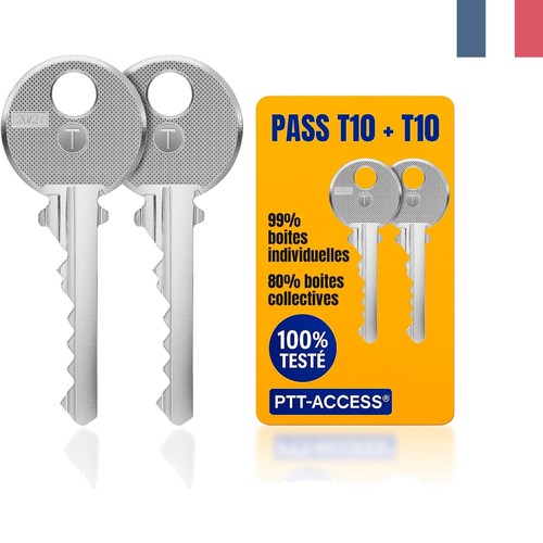Clés ptt t10 norme d27 - clés,