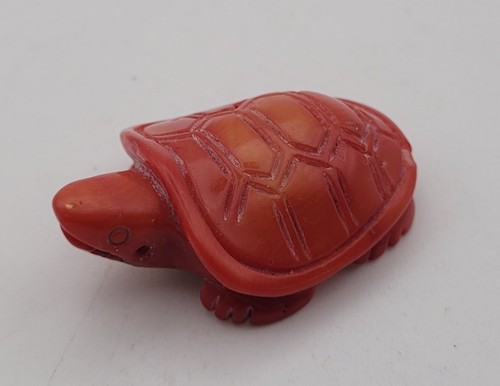 Sculpture tortue corail - tortue,