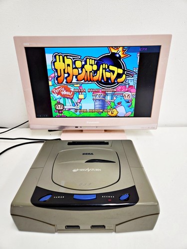 Sega saturn console - sega,