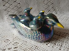 sel poivre moutarde porcelaine forme oiseaux