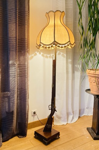 Lampadaire mousquet époque - mousquet,