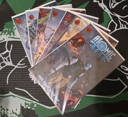 Red comics atomic - 5, robo