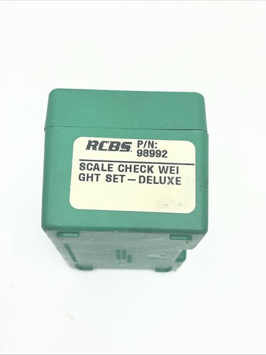 Rcbs deluxe scale weight - scale, set