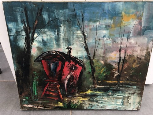 Toile vandenbulcke 1921 - r.vandenbulcke, la