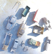 lot small items toy antique as is car miniature train metal parts