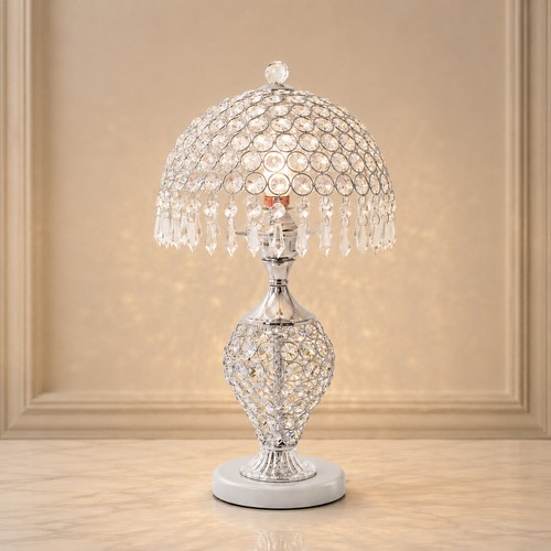 Lampe table cristal - table,