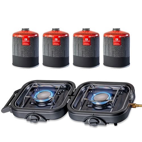 Réchaud pliable feux 4600w - 2,